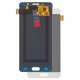 Pantalla LCD puede usarse con Samsung A510 Galaxy A5 (2016), blanco, sin marco, High Copy, (OLED)