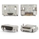 Conector de carga puede usarse con LG BL20, GD510, GS290, GS500, GT505, GT540, GW520, P500, P970 Optimus Black, 5 pin, micro USB tipo-B