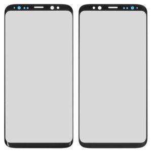 Vidrio de carcasa puede usarse con Samsung G950F Galaxy S8, negro