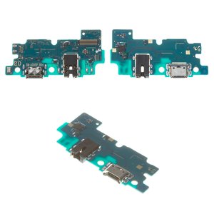 Cable flex puede usarse con Samsung A205F DS Galaxy A20, del conector de carga, con micrófono, High Copy, placa del cargador