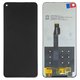Pantalla LCD puede usarse con Huawei P40 Lite, negro, (versión 5G), sin marco, Original (PRC)