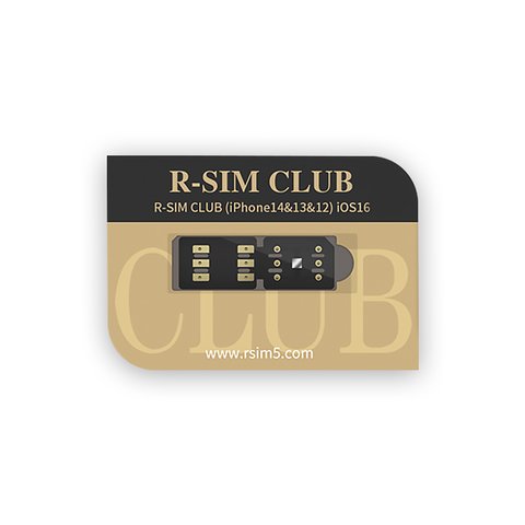 Tarjeta inteligente R Sim Club Card para iPhone 14 13 12 eSIM QPE 5G iOS 16.x 