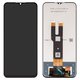 Pantalla LCD puede usarse con ZTE Blade V50 Design 4G (ZTE 8050), negro, sin marco, original (vidrio reemplazado)