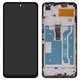 Pantalla LCD puede usarse con Huawei Honor 10X Lite, P Smart (2021), negro, con marco, High Copy, PPA-LX2
