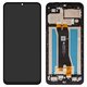 Pantalla LCD puede usarse con ZTE Blade A35, Blade A55, negro, con marco, Original (PRC), JTD068037X0-FPCA_A