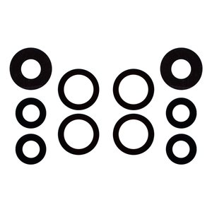 Vidrio de cámara puede usarse con Samsung A325 Galaxy A32, negro, sin marco, juego de 5 uds.