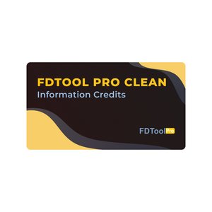 Créditos FDTool Pro Clean