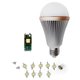 Комплект для сборки LED-лампы SQ-Q24 E27 9 Вт – теплый белый