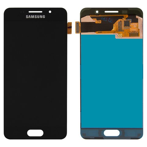 Дисплей для Samsung A310 Galaxy A3 2016 ; Samsung, чорний, без рамки, Original PRC , original glass