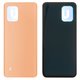 Задняя панель корпуса для Xiaomi Mi 10 Lite, Mi 10 Youth 5G, оранжевая, Orange/Peach, M2002J9G