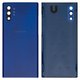 Задняя панель корпуса для Samsung N975F Galaxy Note 10 Plus, синяя, со стеклом камеры, aura blue