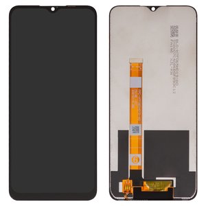 Дисплей для Realme 5, 5i, 5s, 6i, черный, без рамки, Box  RMX2030, RMX2032, RMX1925, RMX2040, FPC HTF065H019 A0