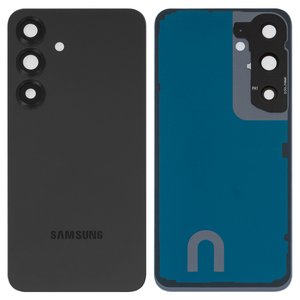 Задняя панель корпуса для Samsung S931 Galaxy S25, черная, синяя, со стеклом камеры, с компонентами, Original PRC , blue black