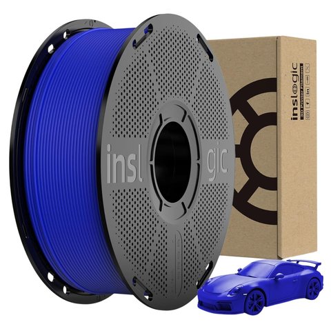 Филамент для 3D принтера INSLOGIC MATTE PLA Blue, 1 кг