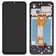 Дисплей для Samsung A032 Galaxy A03 Core, чорний, з рамкою, High Copy