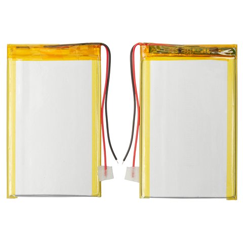 Аккумулятор 405080, 82 мм, 50 мм, 4,0 мм, Li ion, 3,7 В, 1650 мАч, с контроллером