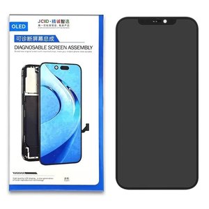 Дисплей для iPhone 12 Pro Max, черный, с рамкой, HC, без ошибки, OLED  JCID diagnosable