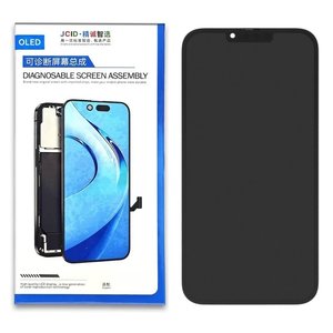 Дисплей для iPhone 13 Pro Max, черный, с рамкой, без ошибки, OLED  JCID Diagnosable, 120Hz