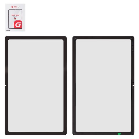 Скло корпуса G+OCA PRO для Samsung T509 Galaxy Tab A7 10.4 LTE 2022 , з ОСА плівкою, чорне
