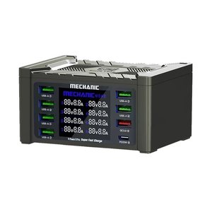 Мережевий зарядний пристрій Mechanic V Power 8 Pro, 110 Вт, Quick Charge, Power Delivery PD , 8 портів