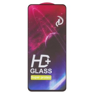 Защитное стекло для Huawei Honor 200 Smart, Honor 90 Smart, Honor X7b, совместимо с чехлом, Full Glue, без упаковки , черный