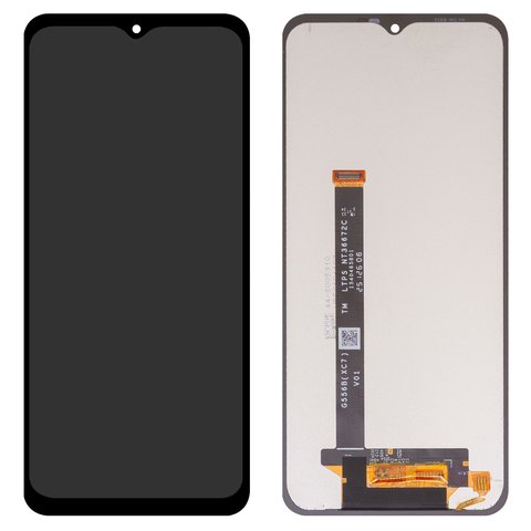 Дисплей для Samsung G556 Galaxy Xcover 7, черный, без рамки, Original PRC 