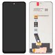 Дисплей для Motorola Moto G55, чорний, без рамки, High Copy