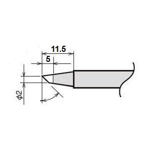 Паяльне жало Goot RX 85HSRT 2BC