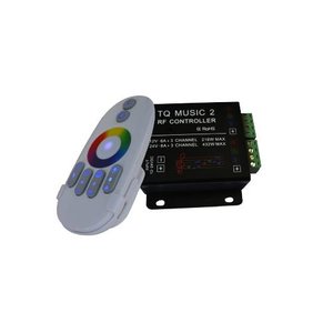 Контроллер звуковой с беспроводным пультом HTL-033 (RGB, 5050, 3528, 216 Вт)