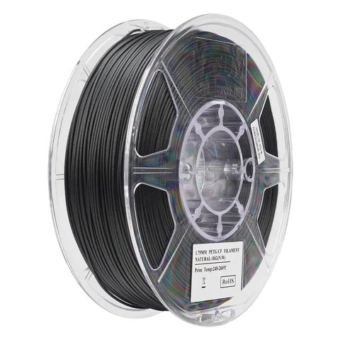 Филамент для 3D принтера eSUN PETG CF Black, 1 кг