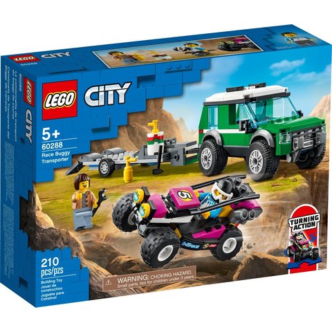 Конструктор LEGO City Транспортер гоночного багги 60288 