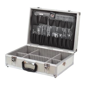 Кейс для инструментов Pro'sKit 8PK-735N c алюминиевым каркасом и 1 перегородкой Кейс для инструментов Pro'sKit 8PK-735N c алюминиевым каркасом и 1 перегородкой